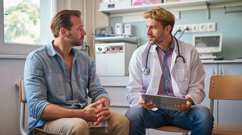Prescription Pill Detox Center in New Jersey: Medical Detox Care 2 prescription pill detox center options with a caring patient